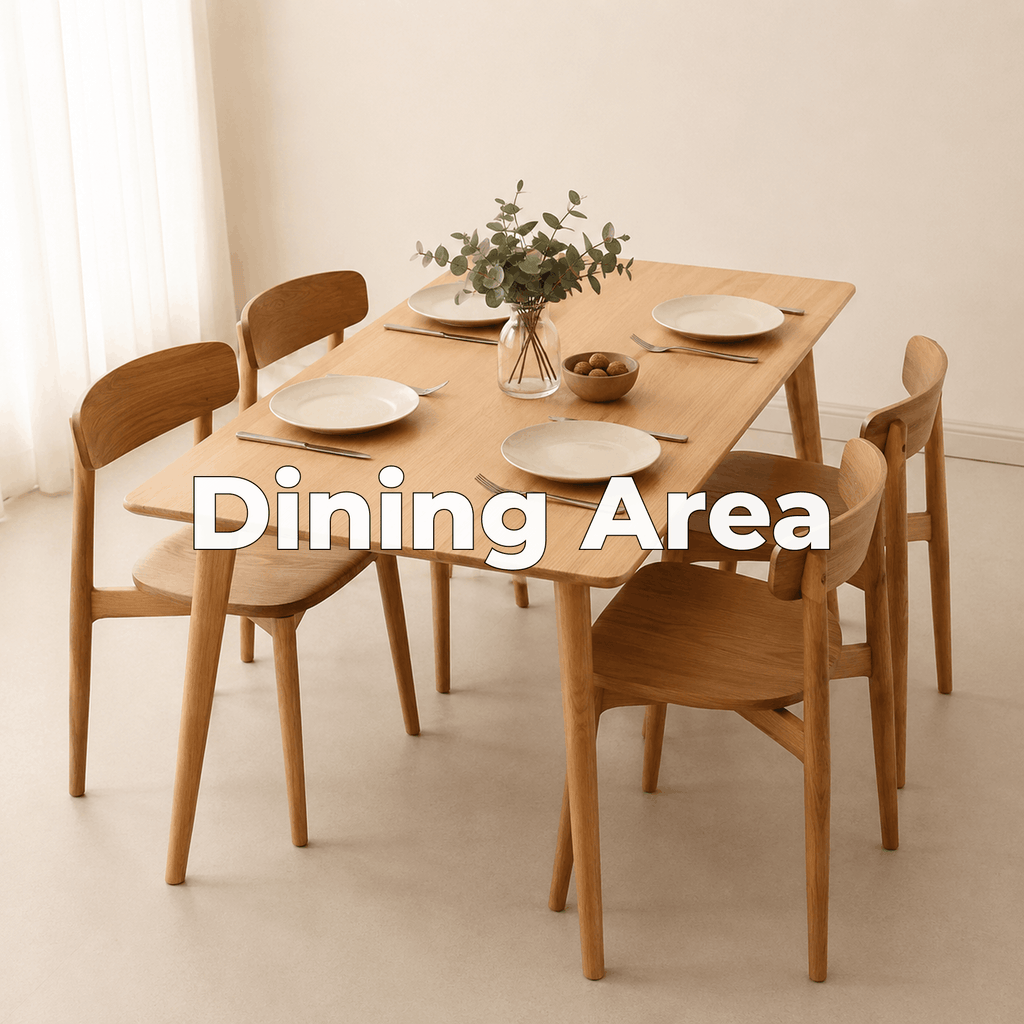 Natural Solid Oak Table