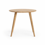 Round Solid Oak Dining Table