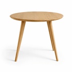 Round Solid Oak Dining Table